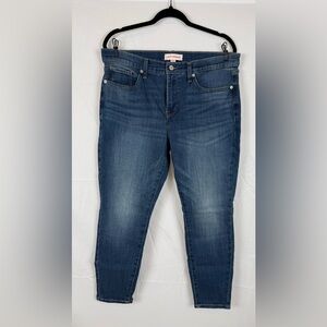 Lucky Brand Women's Ava Mid Rise Skinny Size 14/32 Ankle Jeans